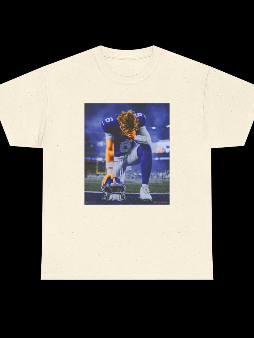 New York Giants QB Jaxson Dart Graphic Y Shirt